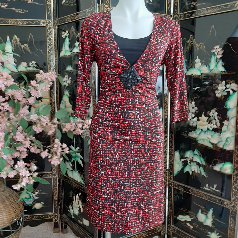 Beautifully Detailed Shirred Waist Dress